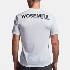 Y/OSEMITE Performance Nor Cal Graphic Tee In White | James Perse Los Angeles