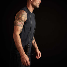 Y/OSEMITE Performance Shell Tank - Deep | James Perse Los Angeles