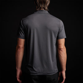 Performance Knit Polo in Slate | James Perse Los Angeles