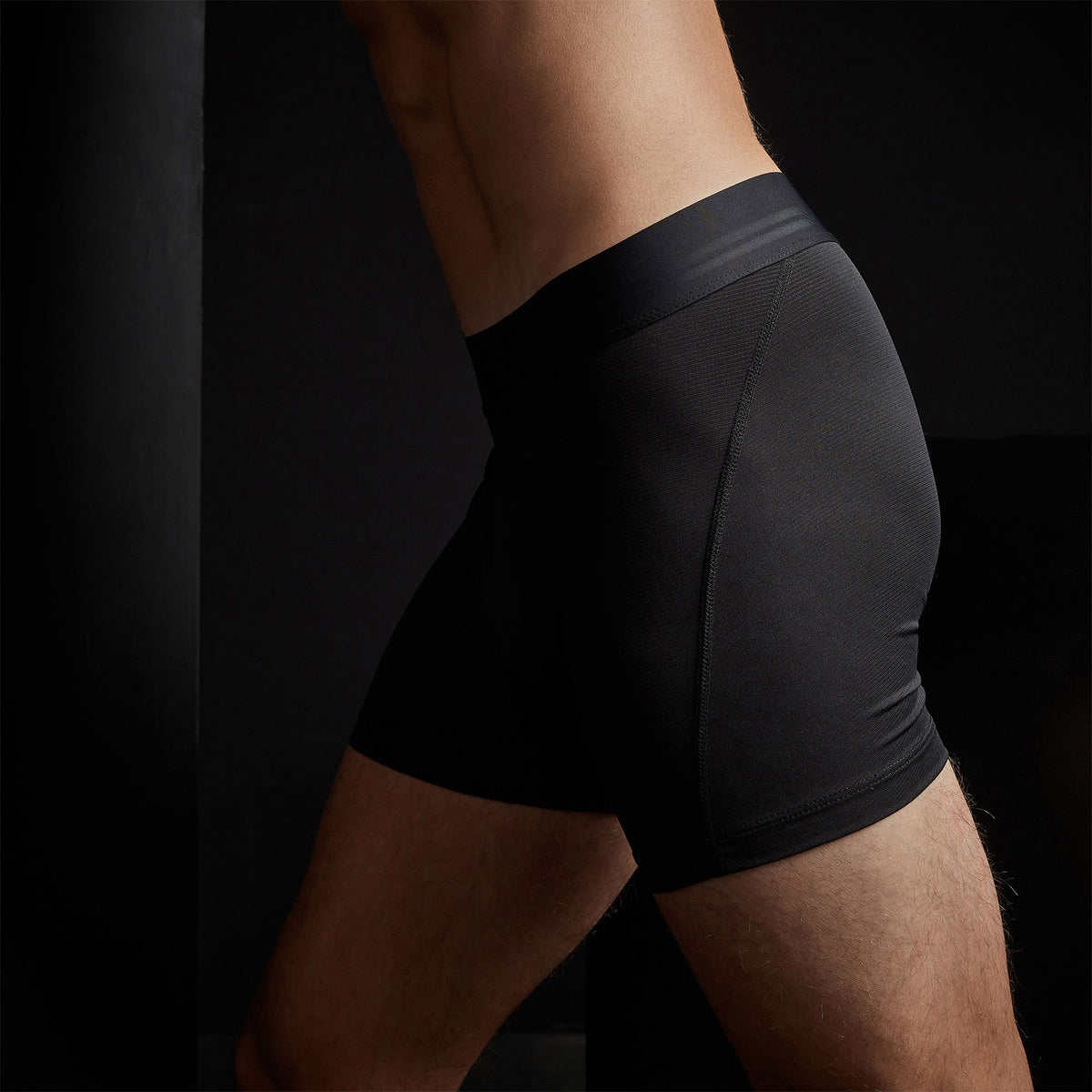 Y/OSEMITE Performance Sport Boxer  Short In Black | James Perse Los Angeles
