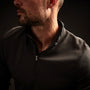 Y/OSEMITE Performance Pique Zip Tee - Slate/Black | James Perse Los Angeles