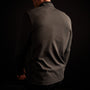 Y/OSEMITE Performance Pique Zip Tee - Slate/Black | James Perse Los Angeles
