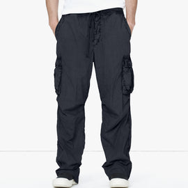 Contrast Waist Cargo Pant in Carbon Pigment | James Perse Los Angeles