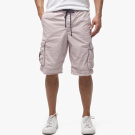 Cargo Short W/Embroidery in Calamine Pigment | James Perse Los Angeles