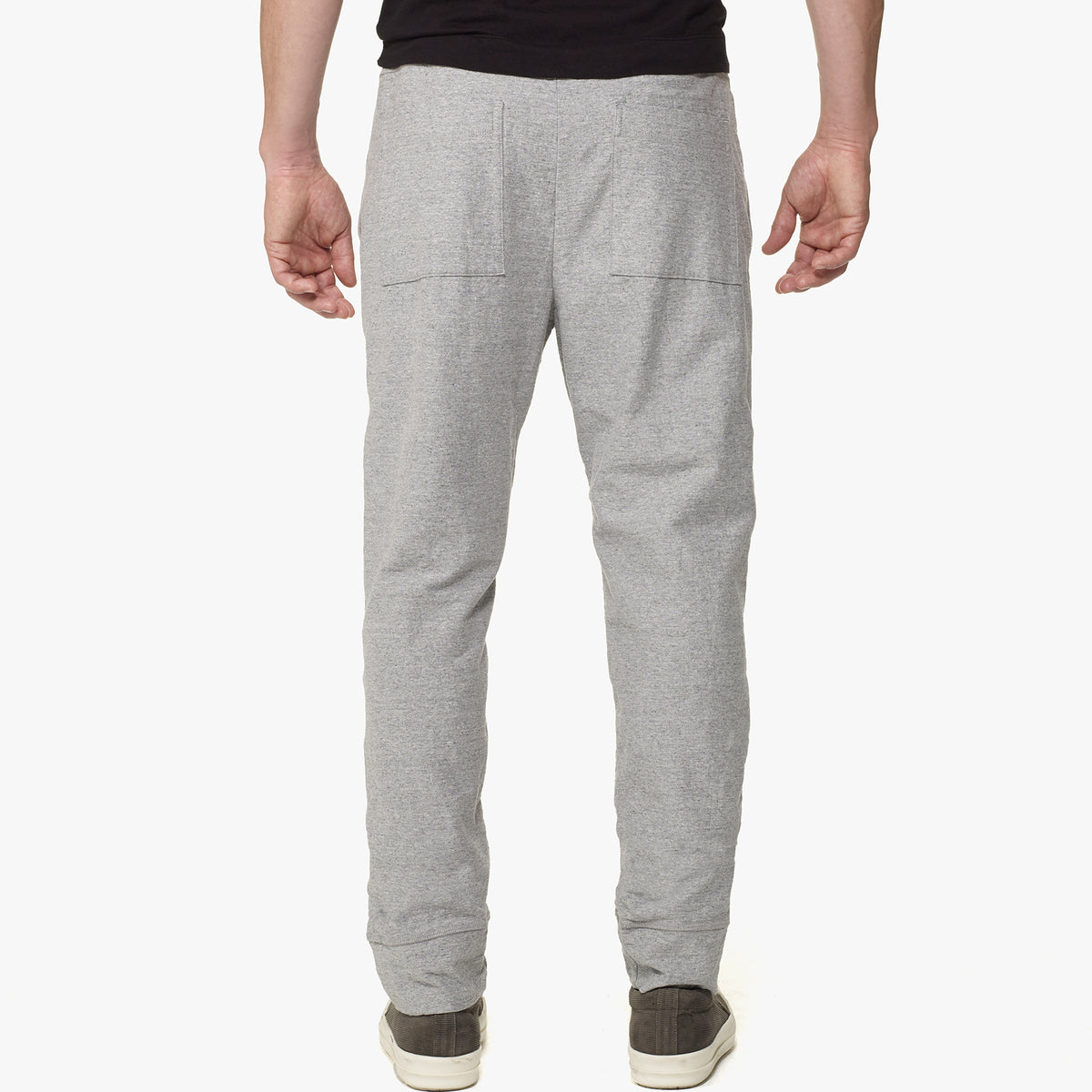 Stretch Textured Jsy Pant in Heather Grey | James Perse Los Angeles
