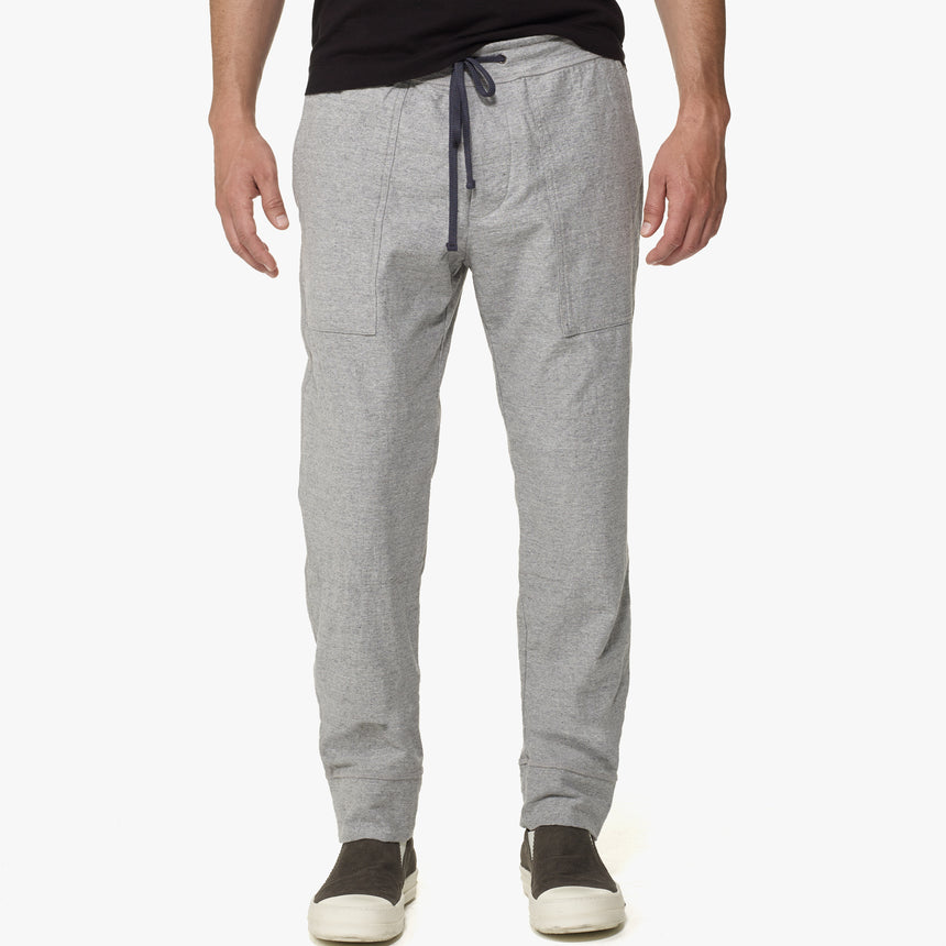 Stretch Textured Jsy Pant in Heather Grey | James Perse Los Angeles