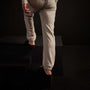 Classic French Terry Sweatpant - Heather Grey/Maroon | James Perse Los Angeles