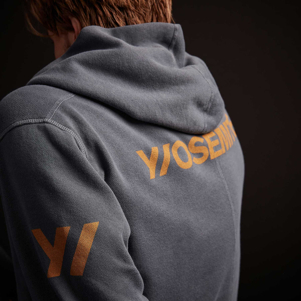 Classic French Terry Hoody - Maine Pigment/Cadmium | James Perse Los Angeles