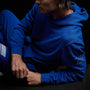 Y/Osemite French Terry Pullover Hoody in Royal Blue/White | James Perse Los Angeles