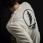 Grateful Dead Recycled Cashmere Sweater in Ivory | James Perse Los Angeles