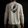 Grateful Dead Recycled Cashmere Sweater in Ivory | James Perse Los Angeles