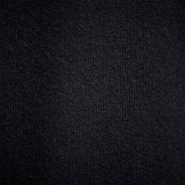 Crew Neck W/ Double Bar Intarsia in Black | James Perse Los Angeles