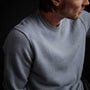 Recycled Cashmere Crew Neck Sweater in Storm | James Perse Los Angeles