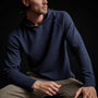 Recycled Cashmere Hooded Sweater in Prussian | James Perse Los Angeles
