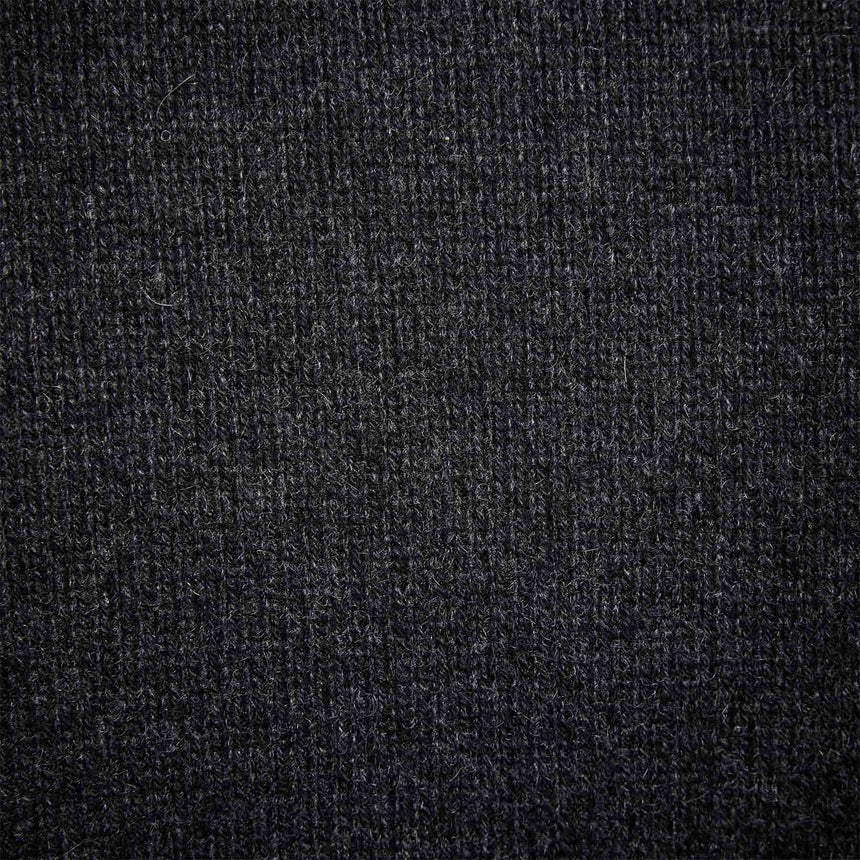 Cashmere Saddle Shldr Half Zip in Anthracite | James Perse Los Angeles