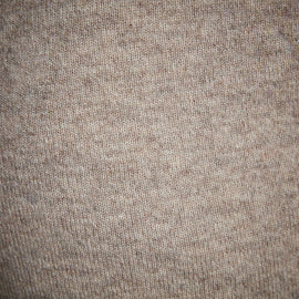 Recycled Cashmere Short Sleeve Polo in Stone | James Perse Los Angeles