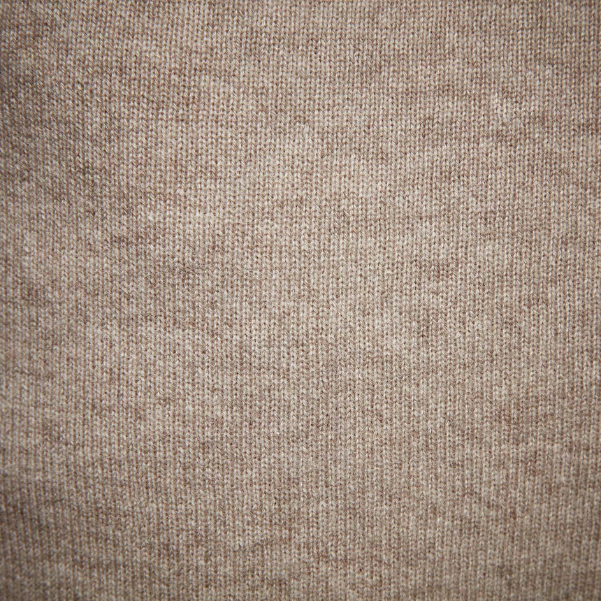 Cashmere Deconstructed Henley in Stone | James Perse Los Angeles