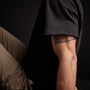 Recycled Brushed Jersey Crew Neck - Black | James Perse Los Angeles