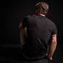 Recycled Brushed Jersey Crew Neck - Black | James Perse Los Angeles