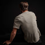 Recycled Brushed Jersey Crew Neck - Greystone Pigment | James Perse Los Angeles