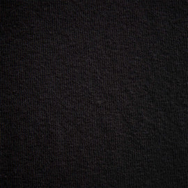 Recycled Brushed Jersey Henley in Black | James Perse Los Angeles 