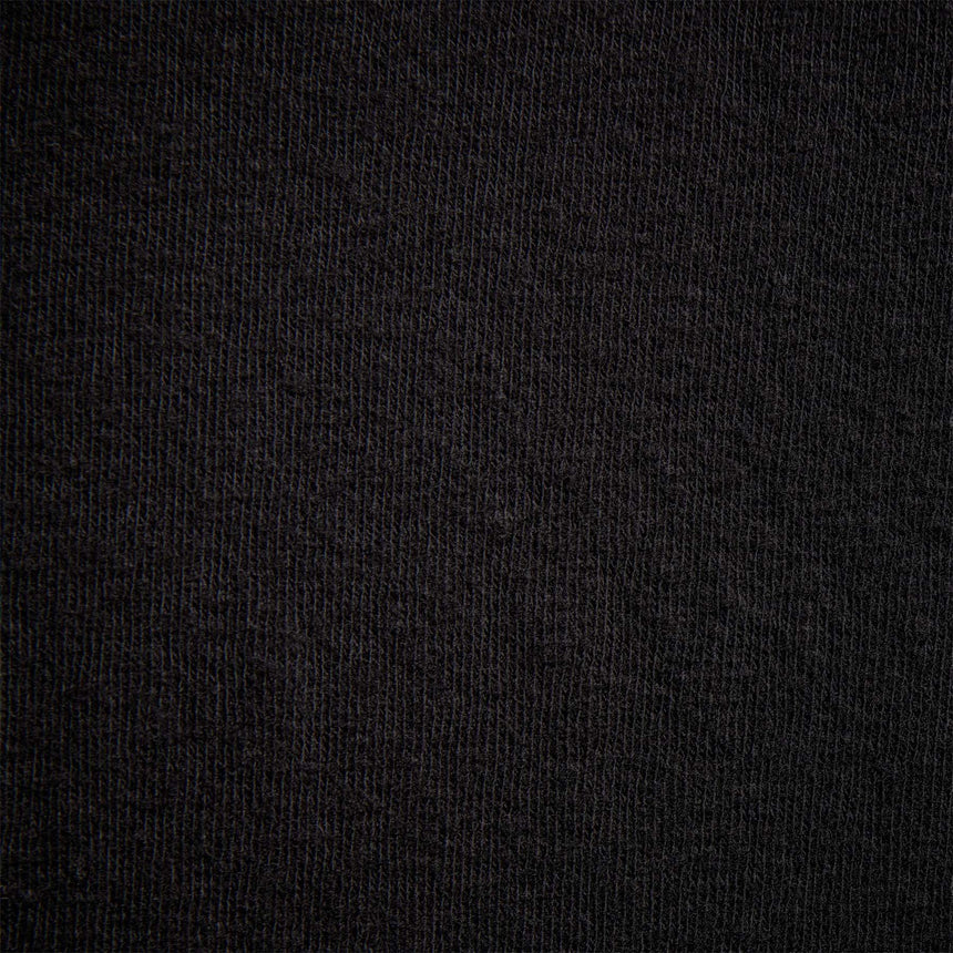 Recycled Brushed Jersey Henley in Black | James Perse Los Angeles 