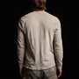 Recycled Brushed Jersey Henley in String Pigment | James Perse Los Angeles