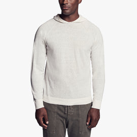 Recycled Cotton Hooded Sweater In Cotton | James Perse Los Angeles