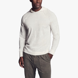 Recycled Cotton Hooded Sweater In Cotton | James Perse Los Angeles