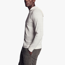 Recycled Cotton Hooded Sweater In Cotton | James Perse Los Angeles