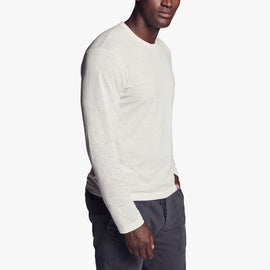 Recycled Cotton Crew Neck Sweater In Cotton | James Perse Los Angeles