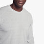 Recycled Cotton Crew Neck Sweater In Grey Glacier | James Perse Los Angeles