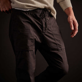 Rip Stop Utility Pant in Black | James Perse Los Angeles