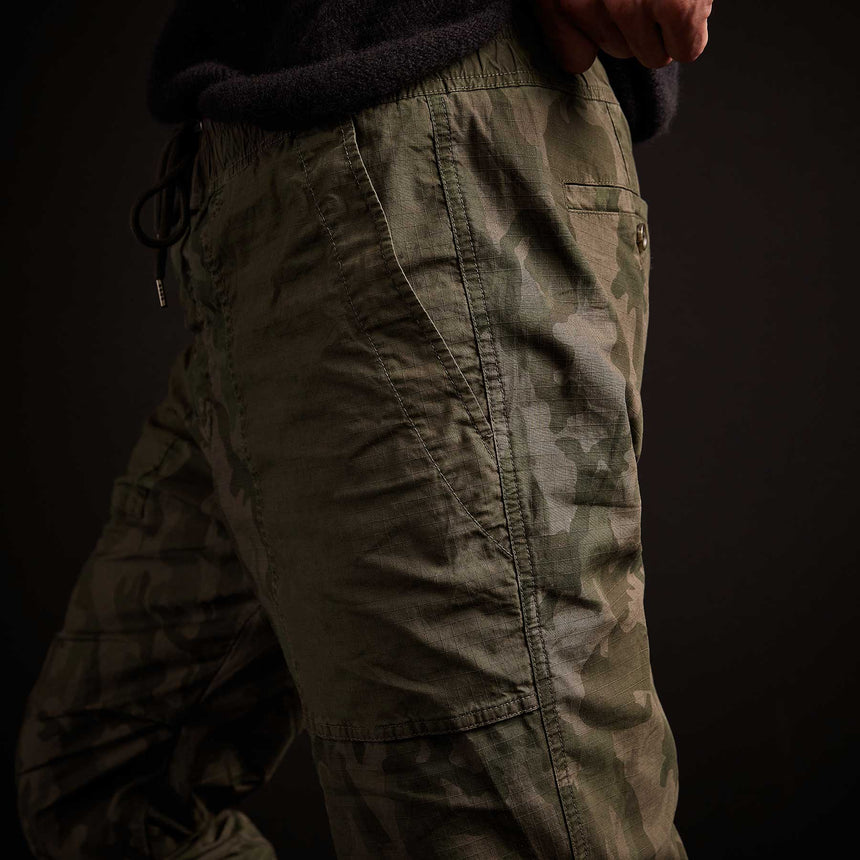 Camo Rip Stop Utility Pant - Hunter Pigment | James Perse Los Angeles