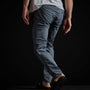 Stretch Poplin Zip Pocket Pant in Gravel Pigment | James Perse Los Angeles