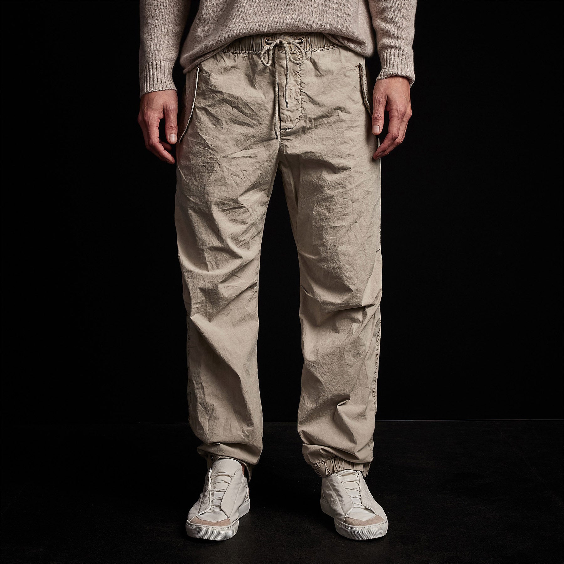 stretch supima flight pant string pigment msps1378 | James Perse Los Angeles 
