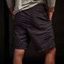 Mixed Media Stretch Poplin Short In French Navy | James Perse Los Angeles