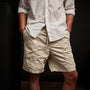 Mixed Media Stretch Poplin Short In Paste Pigment | James Perse Los Angeles