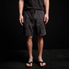 Linen Utility Short in Magma Pigment | James Perse Los Angeles 