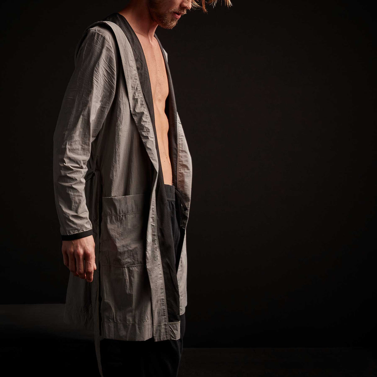 Y/OSEMITE Sport Bath Robe - Ash Grey | James Perse Los Angeles