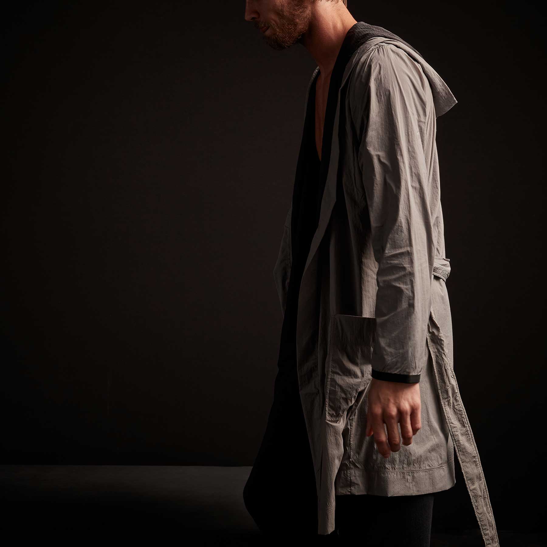 Y/OSEMITE Sport Bath Robe - Ash Grey | James Perse Los Angeles