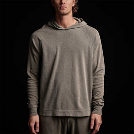 Thermal Raglan Hoodie in Ammo Pigment | James Perse Los Angeles 