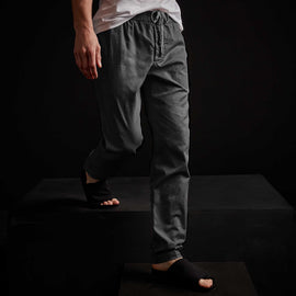 Stretch Canvas Work Pant - Magma Pigment | James Perse Los Angeles