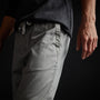 Stretch Canvas Work Pant In Silver Grey Pigment | James Perse Los Angeles