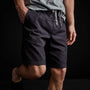 Stretch Canvas Work Short In French Navy | James Perse Los Angeles