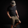 Stretch Canvas Work Short - Hunter Pigment | James Perse Los Angeles