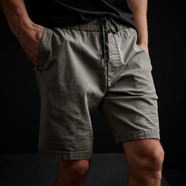 Stretch Canvas Work Short in Signet Pigment | James Perse Los Angeles