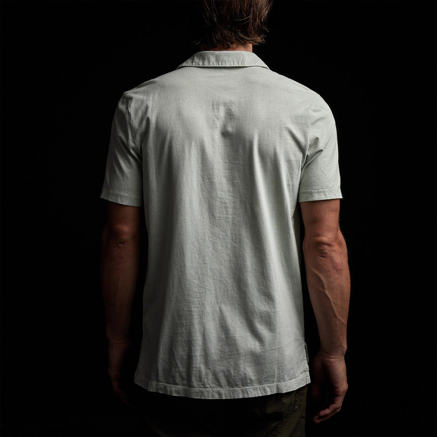 Sueded Jersey Polo in Celery Pigment | James Perse Los Angeles