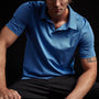 Sueded Jersey Polo in Electric Blue Pigment | James Perse Los Angeles 