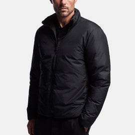 Y/OSEMITE Reversible Down Jacket In Black/Navy | James Perse Los Angeles